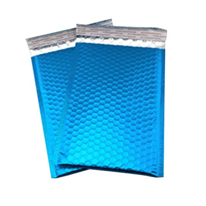 Metallic Aluminum Foil Poly Bubble Mailer Shipping Mailing Bag Padded Envelope Poly Mailer Bag - 图片 5