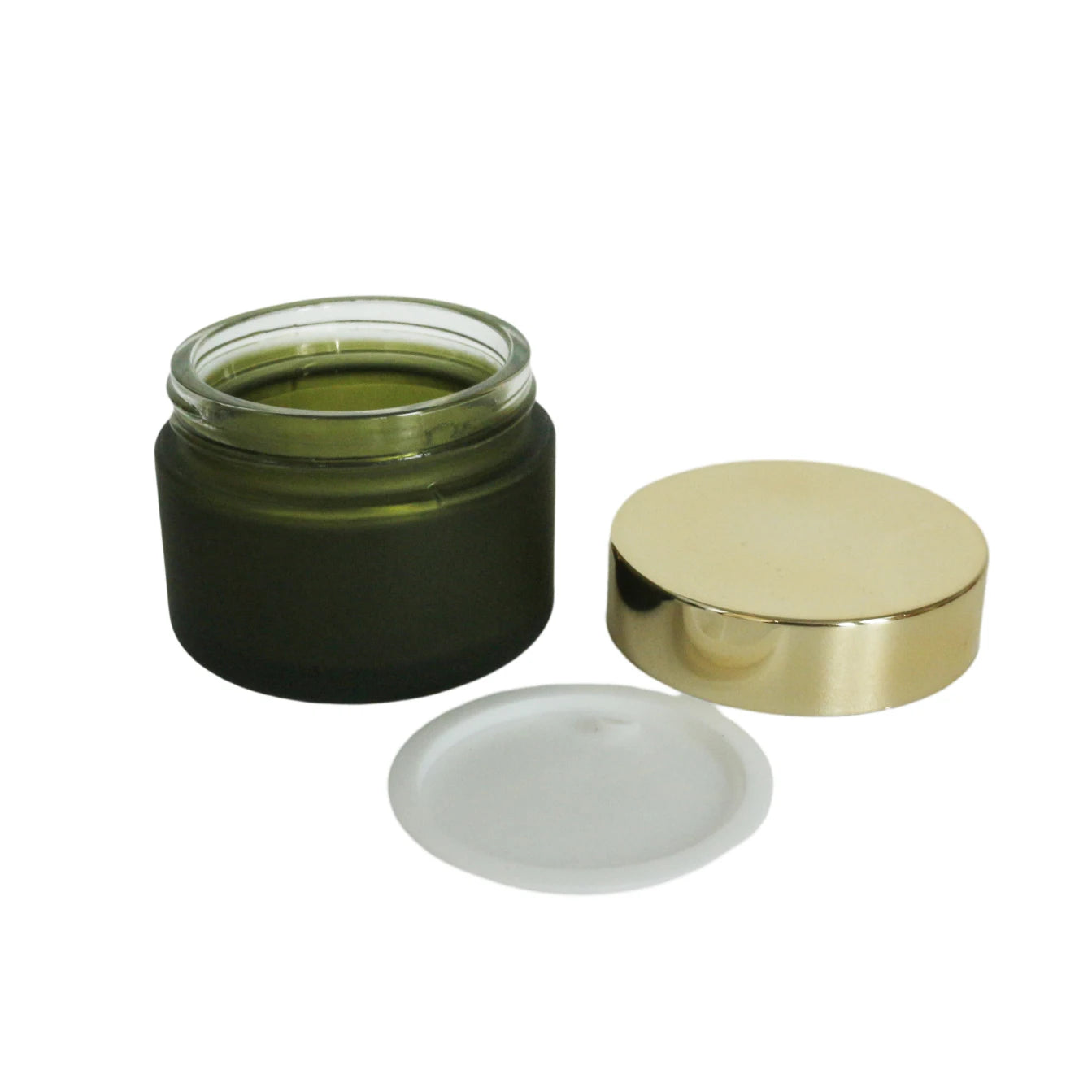 Luxury Empty Custom Cosmetic Skin Care Glass Jar with Lid for Face Cream OEM Custom logo Packaging - 图片 5