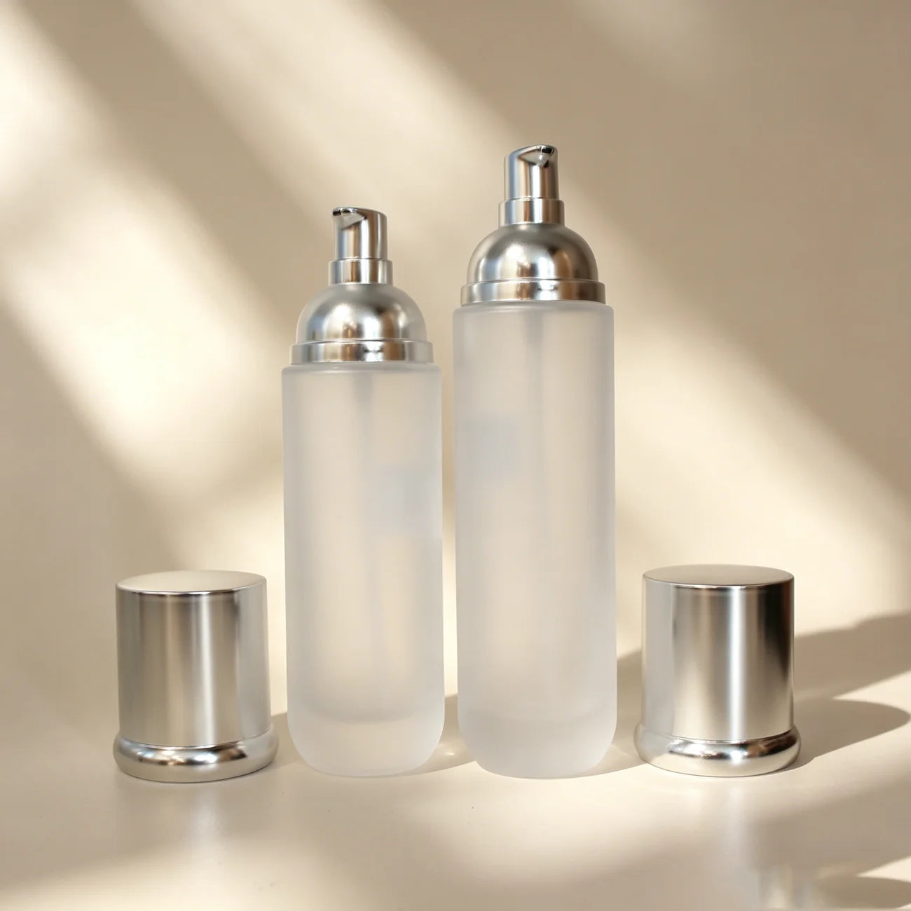 Custom Luxury Serum Cosmetic Packaging Sets Skincare Bottles Glass Jar Cream Container Lotion Pump Sprayer Bottle - 图片 6