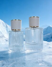 Custom Luxury Empty Glass Sprayer Perfume Bottle Crimp Bottle 30ml 50ml 100ml with Box Packaging