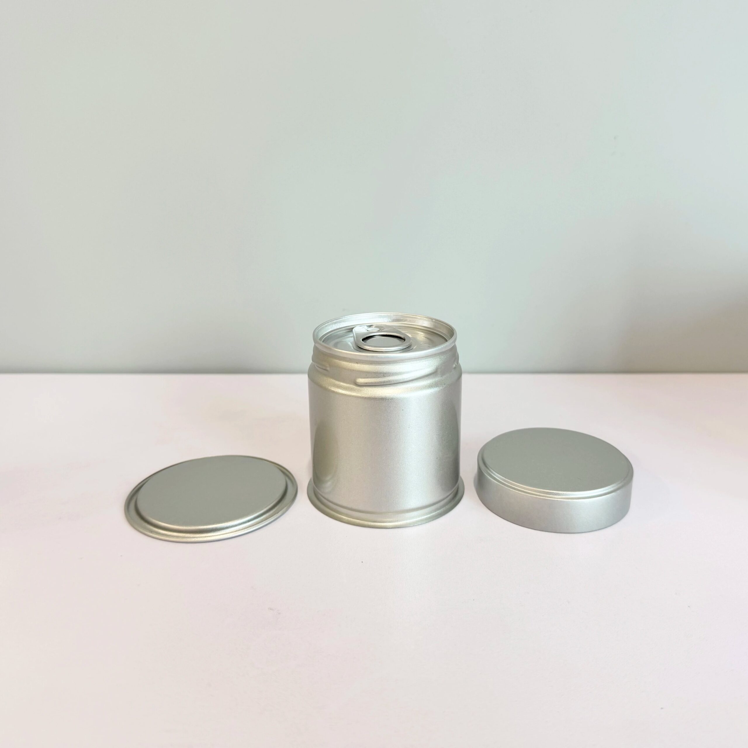 High Quality Hot Selling Custom Food Grade Airtight Round Tins 30g 50g 100g Tea Metal Matcha Powder Tins Container with Lid - 图片 7