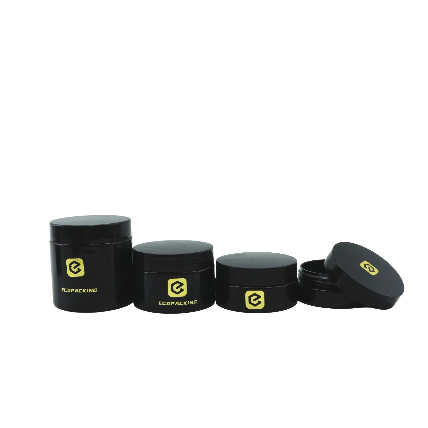 Wide Mouth 50ml 100ml 120ml 150ml 200ml 250ml 500ml Hair Care Product Plastic Cosmetic Jar Containers with Lids for Pomade F888 - 图片 2