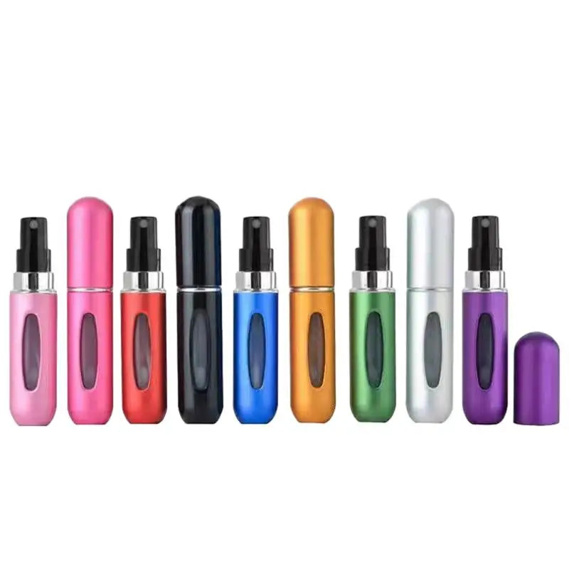 Travel Perfume Spray Bottle OEM/ODM Portable Perfume Atomizer Premium Reusable 5ml Empty Mini Refillable Spray Bottle - 图片 2