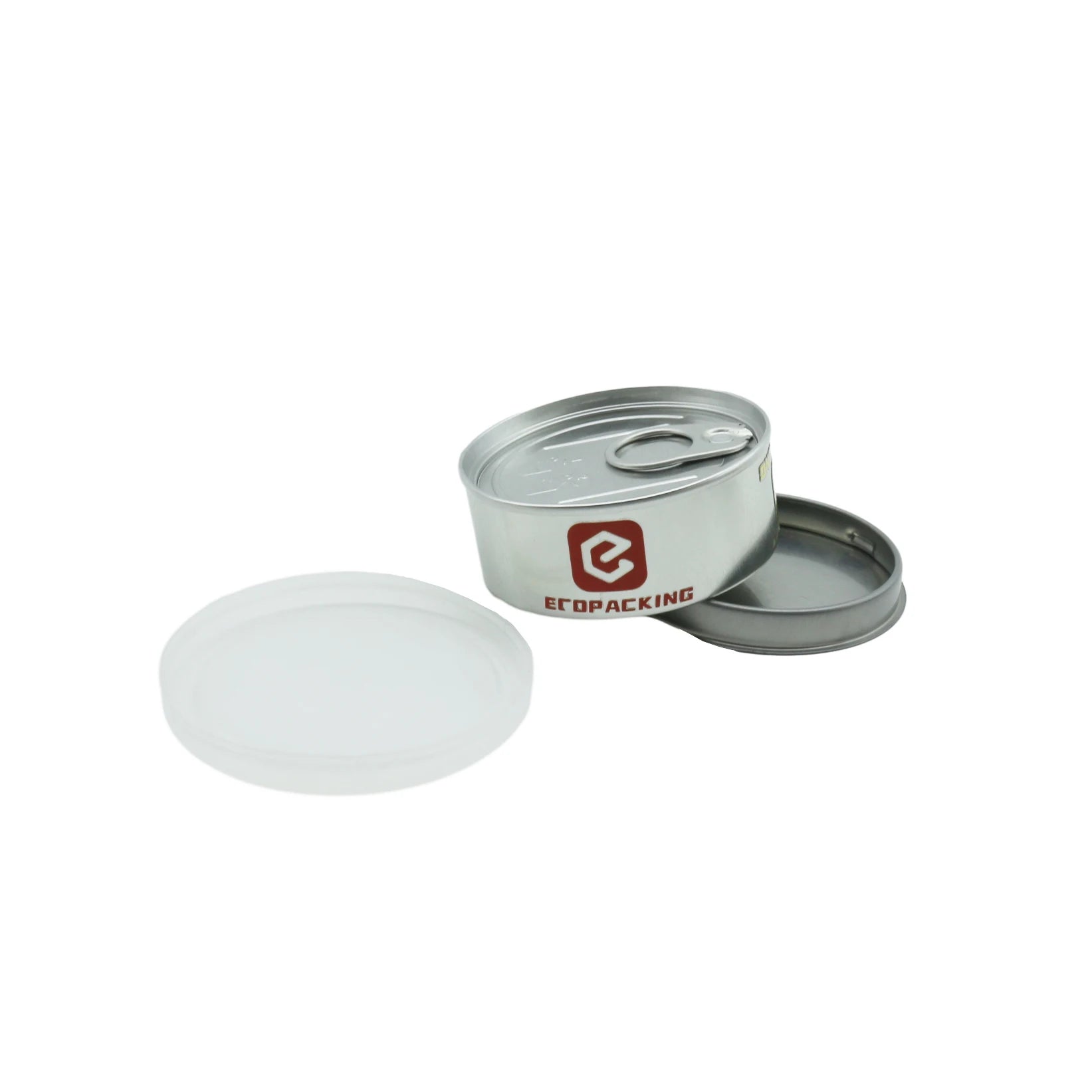 Round Food Tuna Canned Fish Self Seal Tin Can Press in Self Seal Tin Can with Lid for Food Canning - 图片 2