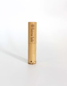 Mini Twist up Lipstick Tube 5ml Slim Bamboo Empty Lip Balm Tube with Carving