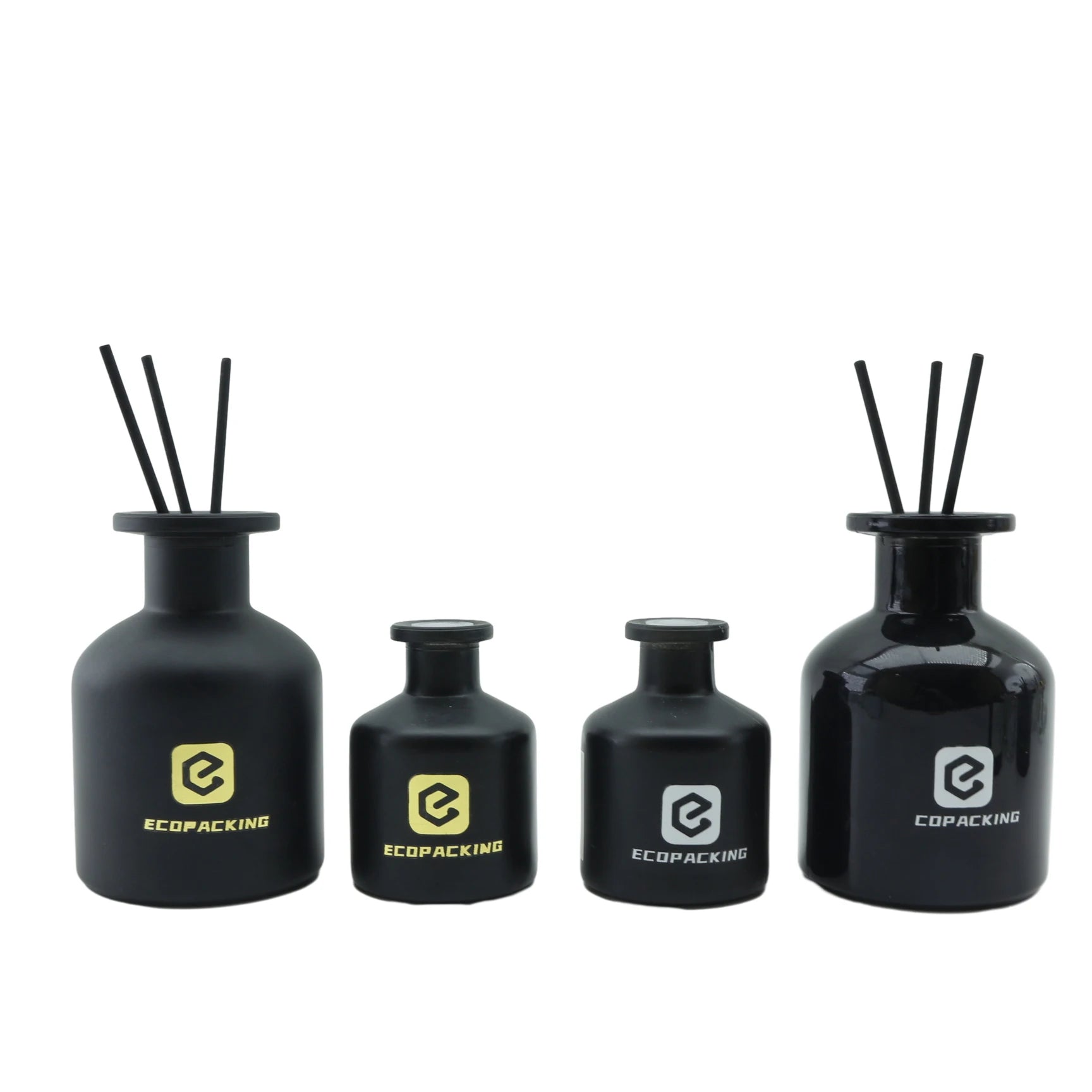 Wholesale 50ml 100ml 150ml Home Scent Room Bottle Fragrance Aroma Glass Reed Diffuser Bottle with Cap F888