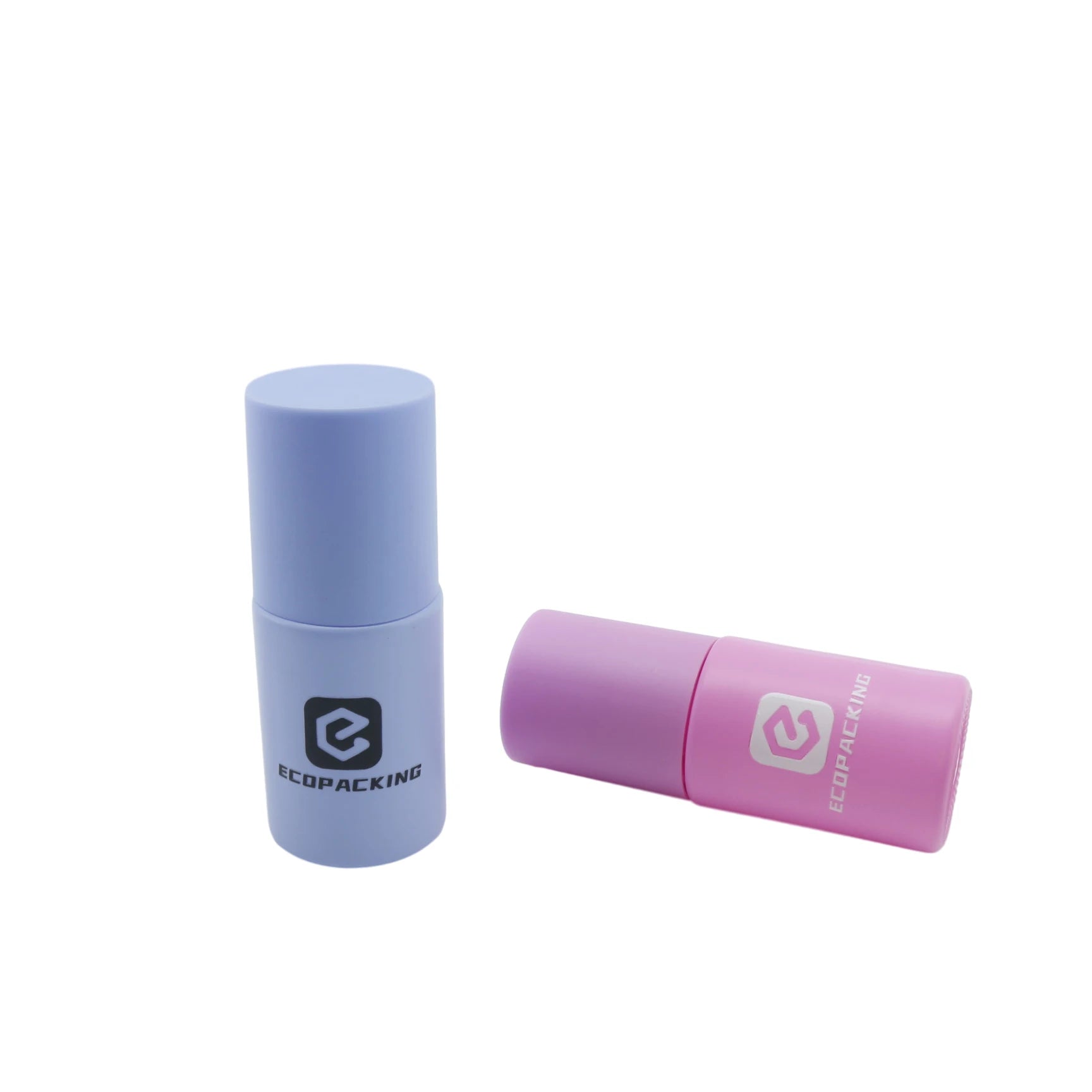 30ml Luxury Lotion Pump Bottle Round Flat Shoulder Opaque Glass Lotion Pump Matte Bottles - 图片 10