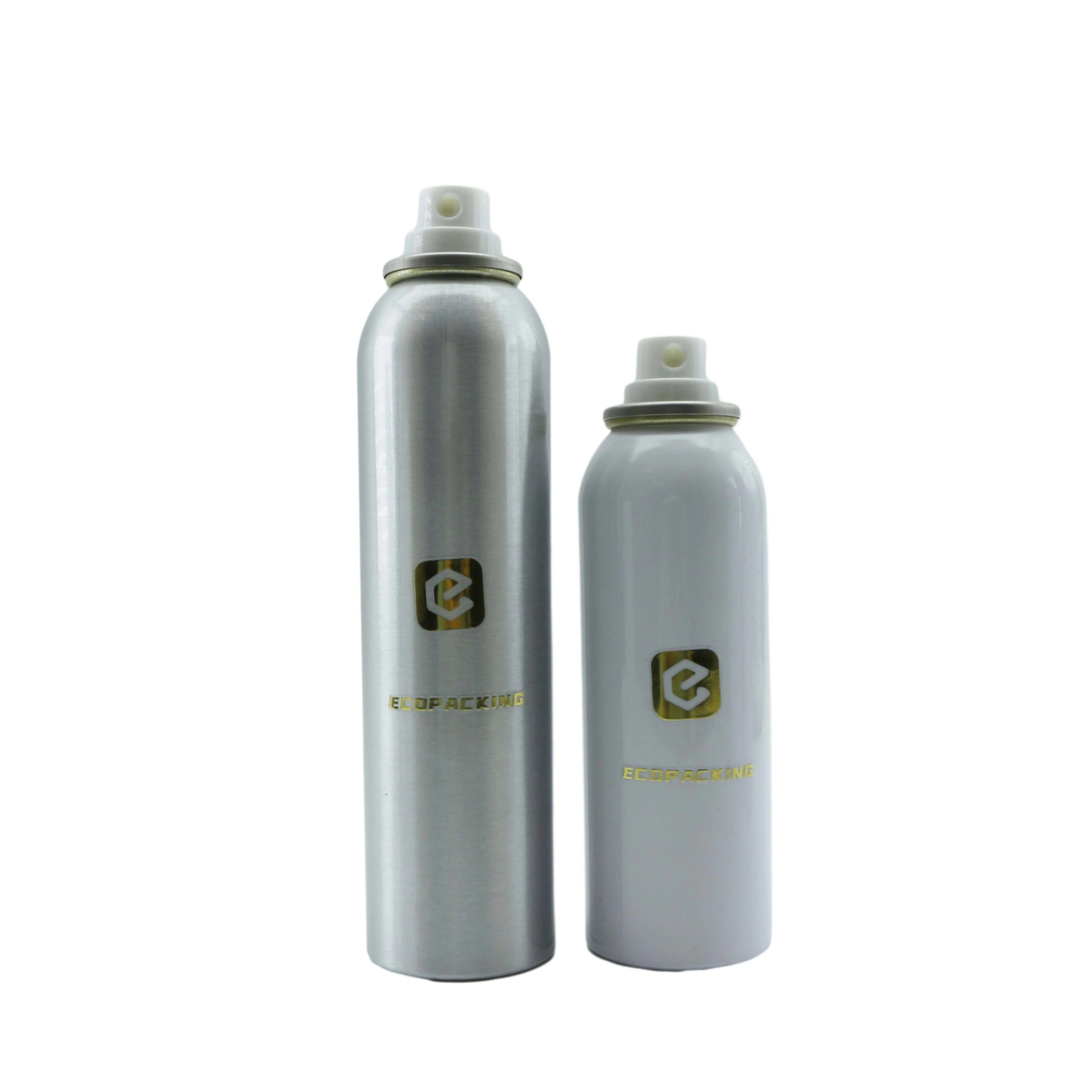 Aluminum Aerosol Can Refillable Empty Customized Spray Bottle Pump Sprayer Custom Color Print Various Sizes for Personal Care