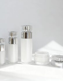 Empty 15ml 30ml 40ml 50ml 100ml Acrylic Vacuum Pump Bottle 10g 15g 30g 50g Cream Jar Luxury Beauty Packaging