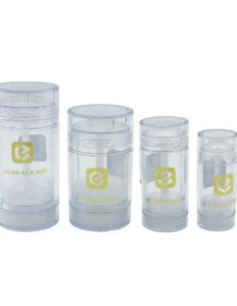 Empty Transparent Deodorant Stick 15g 30g 50g 75g Deodorant Container D888