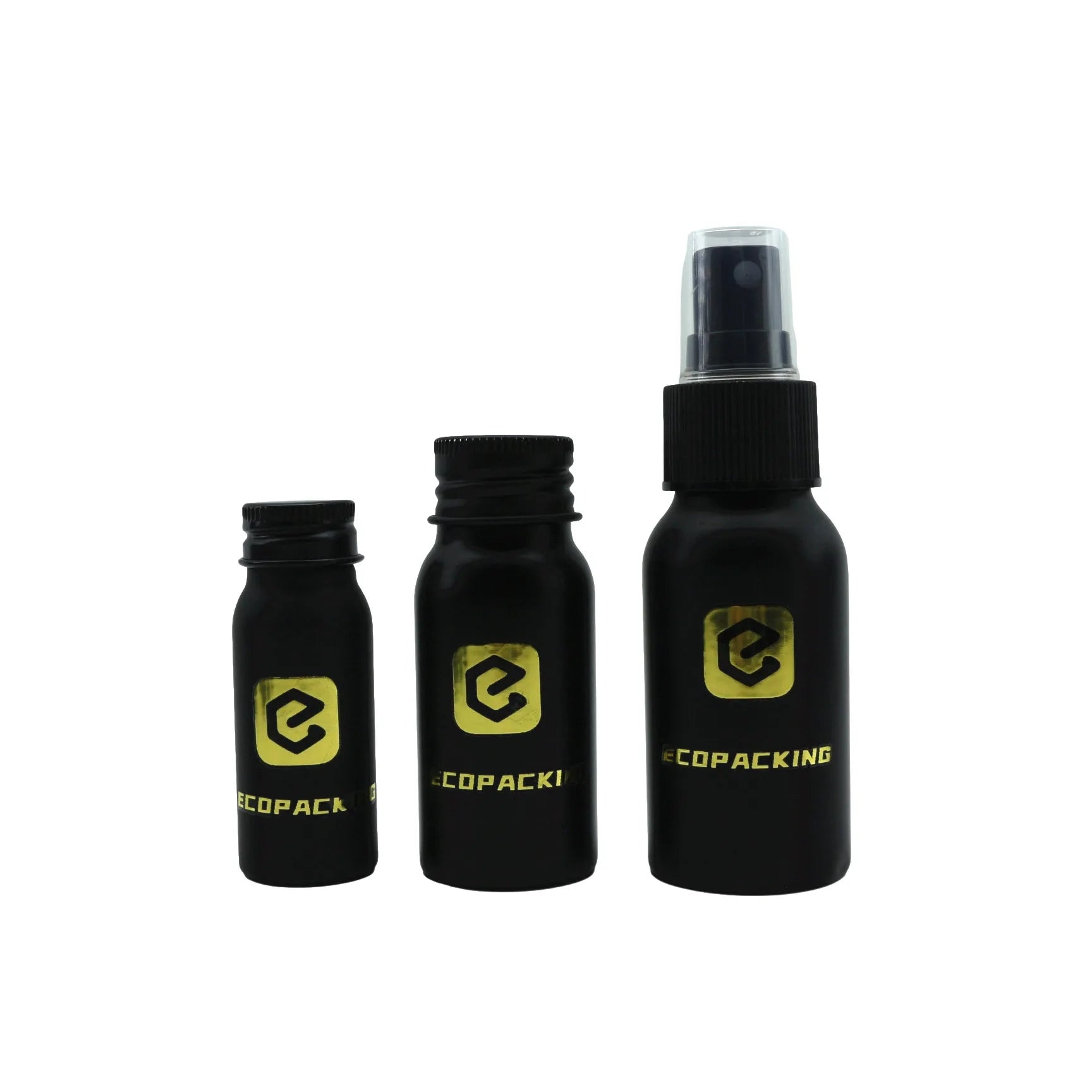 Wholesale 50ml 100ml 250ml 500ml Empty Aluminum Water Bottles Cosmetic Silver Aluminum Bottle With Screw Lid - 图片 5