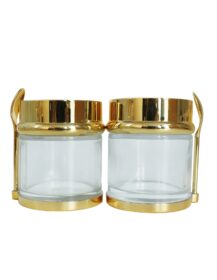 30g 50g 80g Luxury Skin Care Wide Mouth Cosmetic Moisturizer Face Cream Glass Jar Container with Lid With Spoon Spatula B888