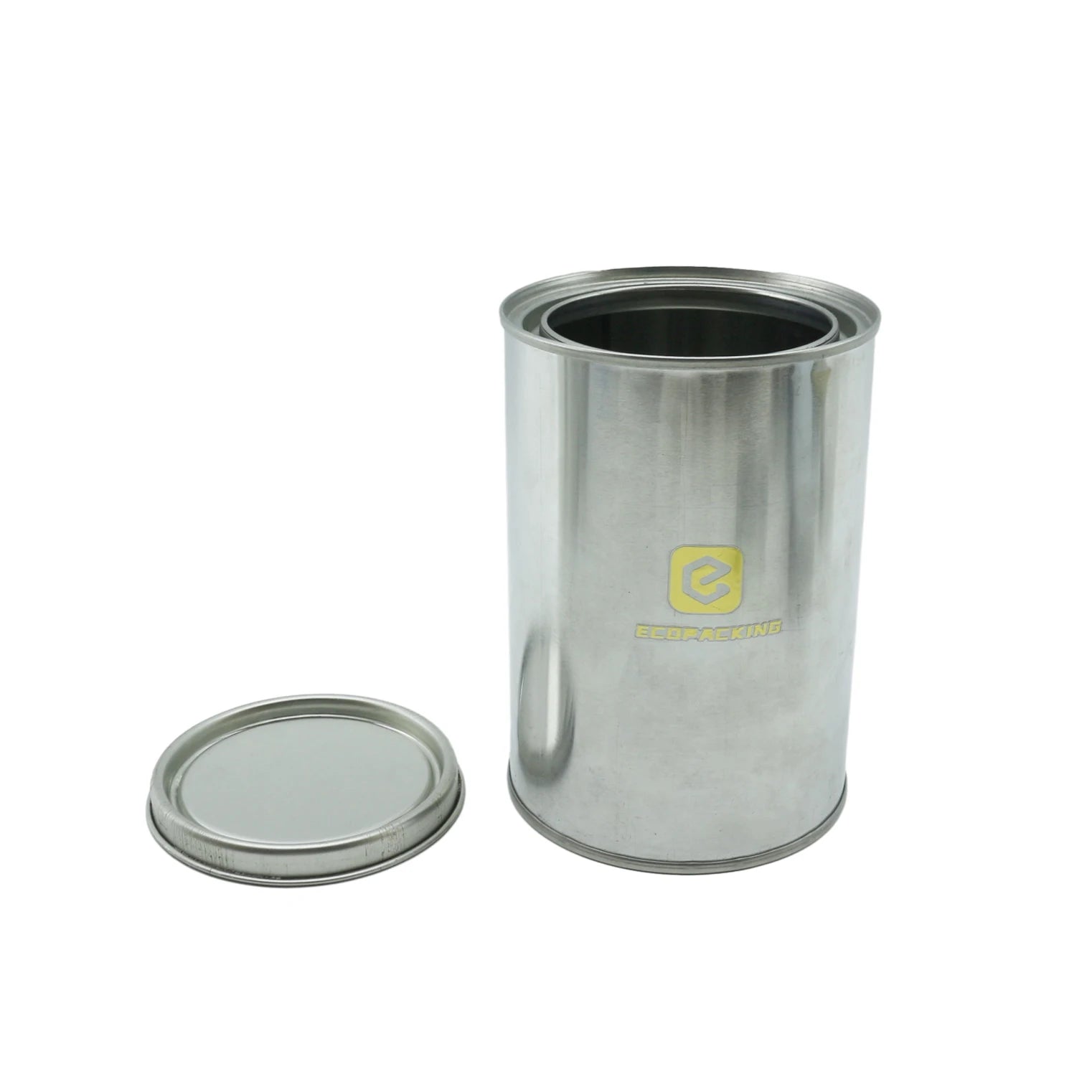 Round Empty Sardine Canned Fish Tin 3-pieces Sardine Canned Fish Container - 图片 2