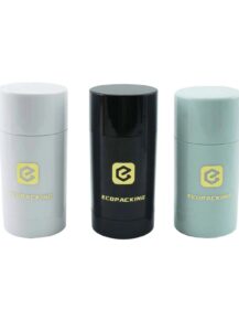 Best Price 15ml 30ml 50ml 75ml White Black Blue Custom Colors Body Deodorant Stick Packaging