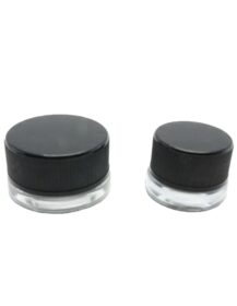 3ml 5ml 7ml 9ml Child Resistant Clear Jar Eye Cream Concentrate Flower Packaging Oil Jar