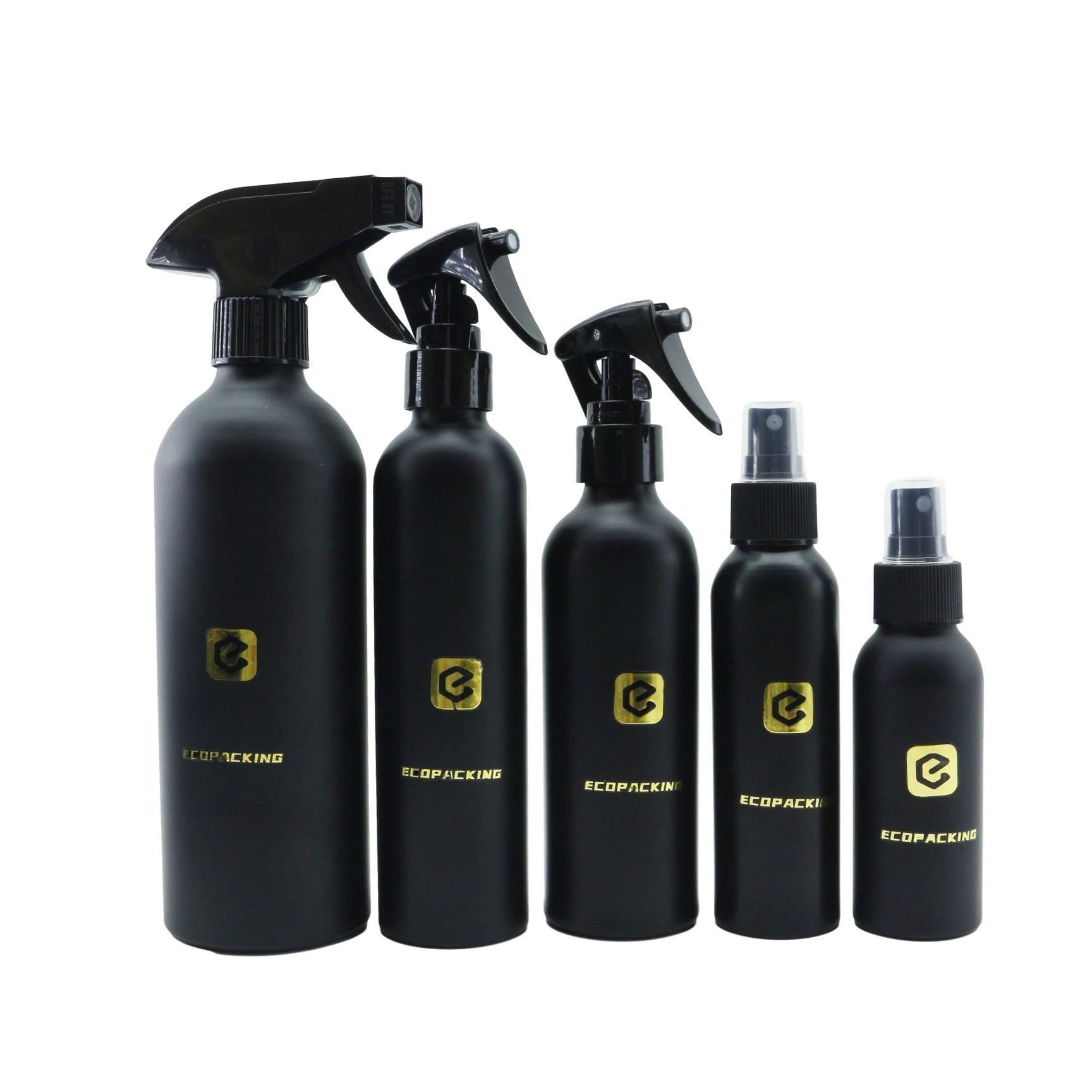 Round Bodycare 50ml 100ml 150ml 250ml Aluminum Bottle With Lotion Dispenser Pump Sprayer Lid for Shampoo Use - 图片 7