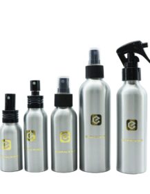 High Quality 50ml 100ml 150ml 200ml 250ml 300ml 350ml 500ml Aluminum Spray Bottle for Cosmetic Packaging