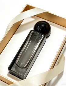 30ml Square Portable Travel Refillable Perfume Bottle Dispenser with Pump Sprayer Empty Glass Bottle