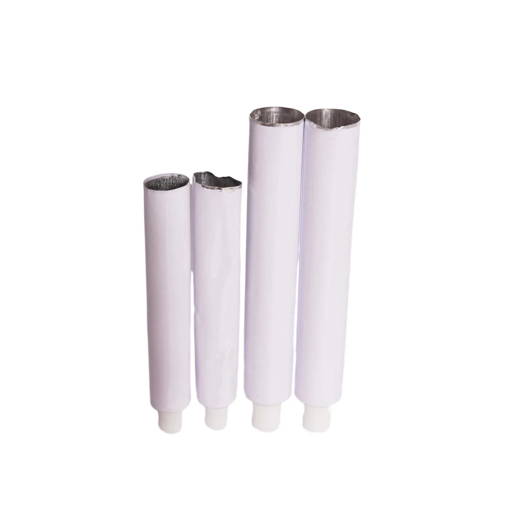 30ml 50ml 80ml 100ml Empty Aluminum Tubes Cosmetic Packaging for Eye Cream Lotion Toothpaste with Screen Printing