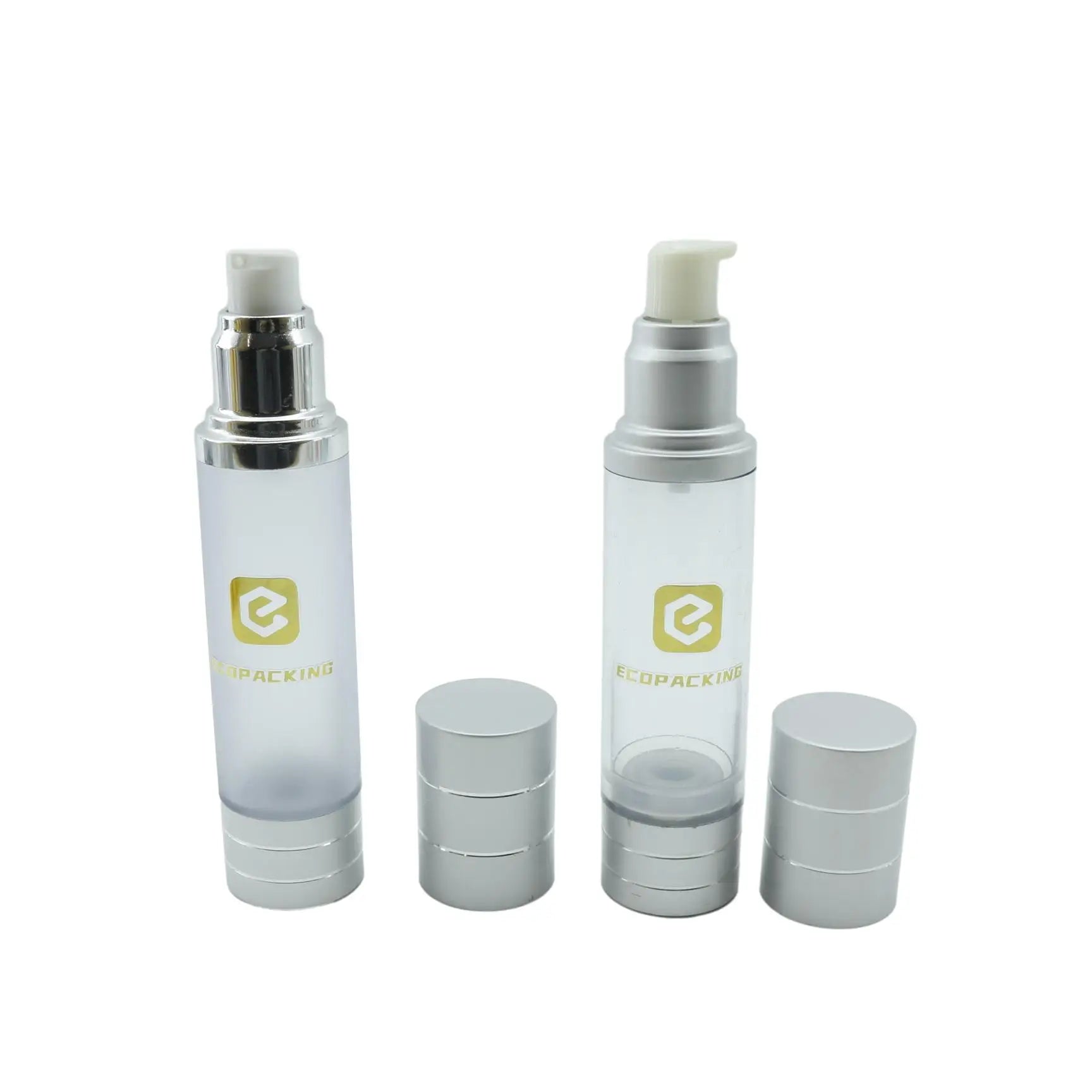 Empty Airless Serum Bottle Pump Sprayer 15ml 30ml 50ml 80ml 100ml Cosmetic Skin Care Face Cream Skincare - 图片 5