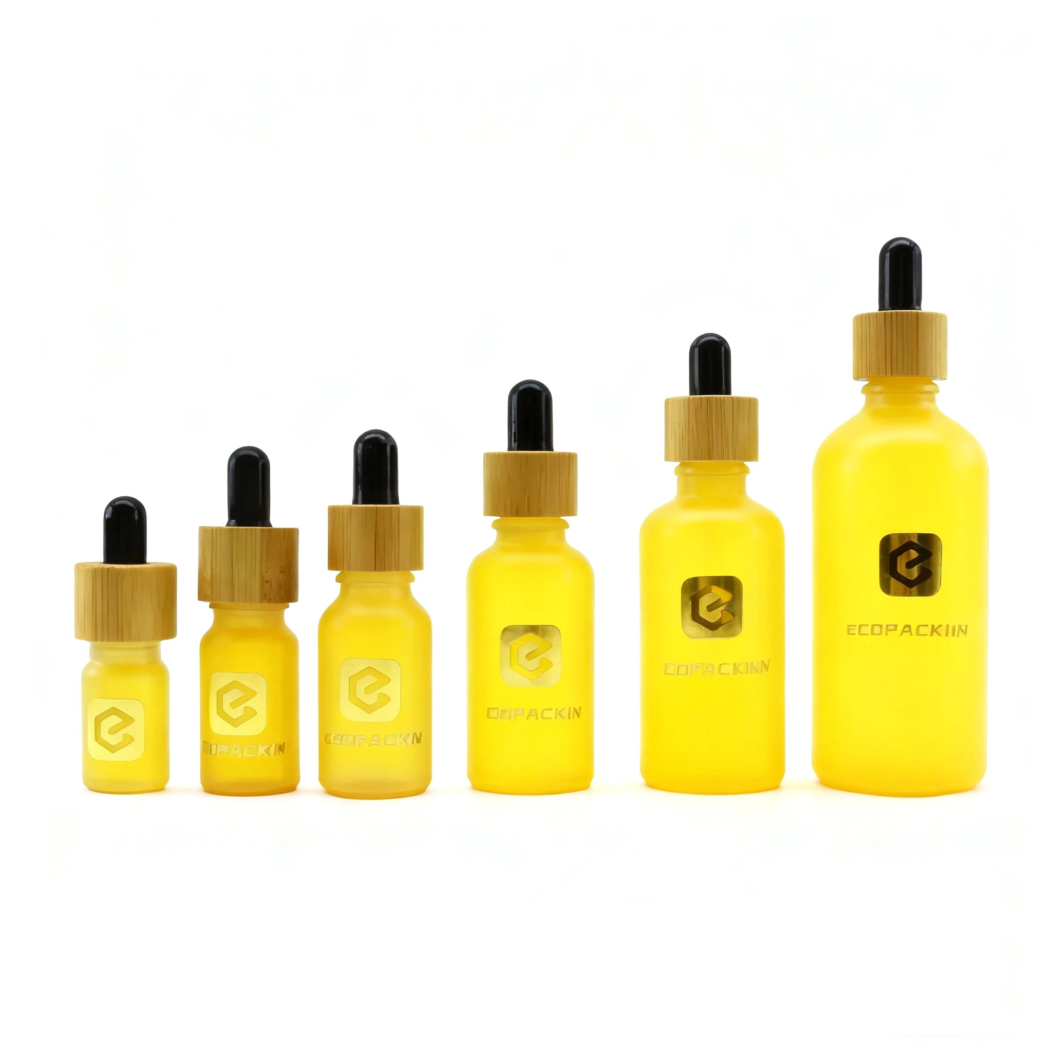 15ml 20ml 30ml 50ml 100ml purple Blue Green Glass Round Essential Oil Dropper Bottle Glass Skincare Serum Bottle Packing - 图片 5