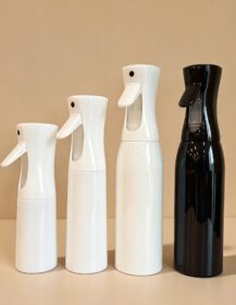 White Black clear Custom Empty Continuous Plastic Spray Bottle Fine Mist for Room Perfume Dispenser 200ml 300ml 500ml