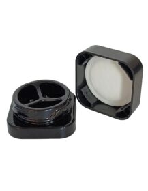 5ml 7ml 9ml Divider Cosmetic Wax Oil Concentrate Glass Jars with Child Resistant Lid for Eye Cream Hair Wax Lip Balm Container
