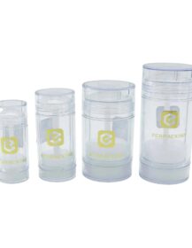 Wholesale clear Bottom Filled Deodorant Sticks Empty Roll on 15ml 30ml 50ml 75ml Round Refillable Balm Gel Sunscreen Stick Tube