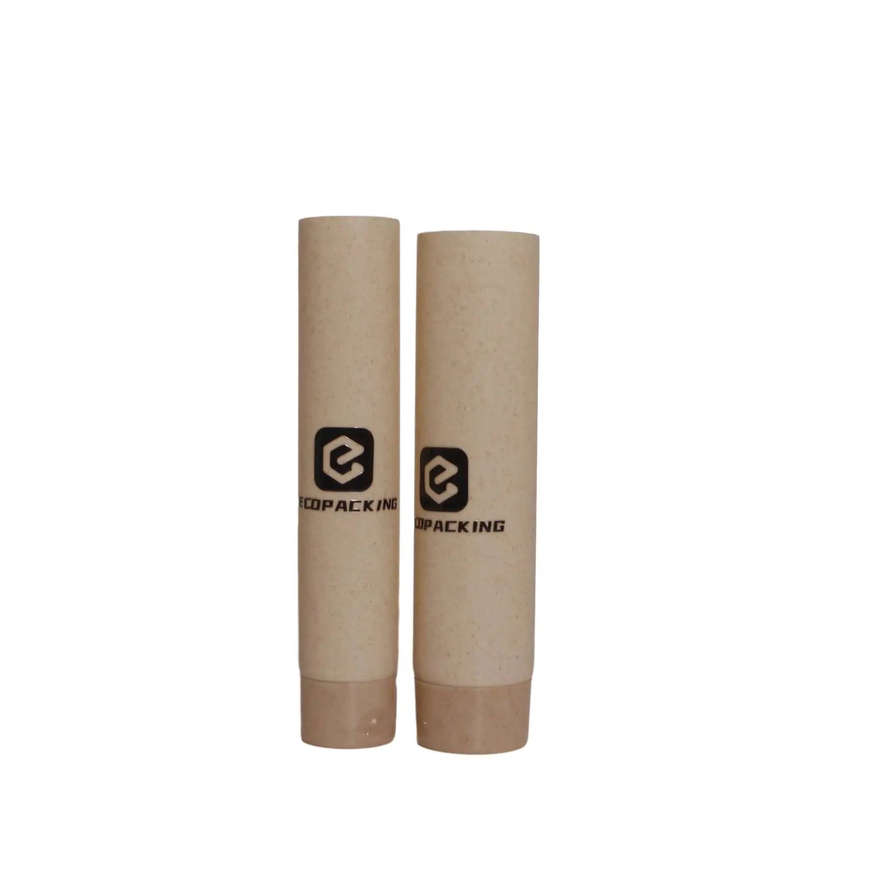 Cosmetic Biodegradable Wheat Straw Tube Packaging 120ml 4oz Empty Hand Cream Tube Plastic Cream Tube for Lotion - 图片 3