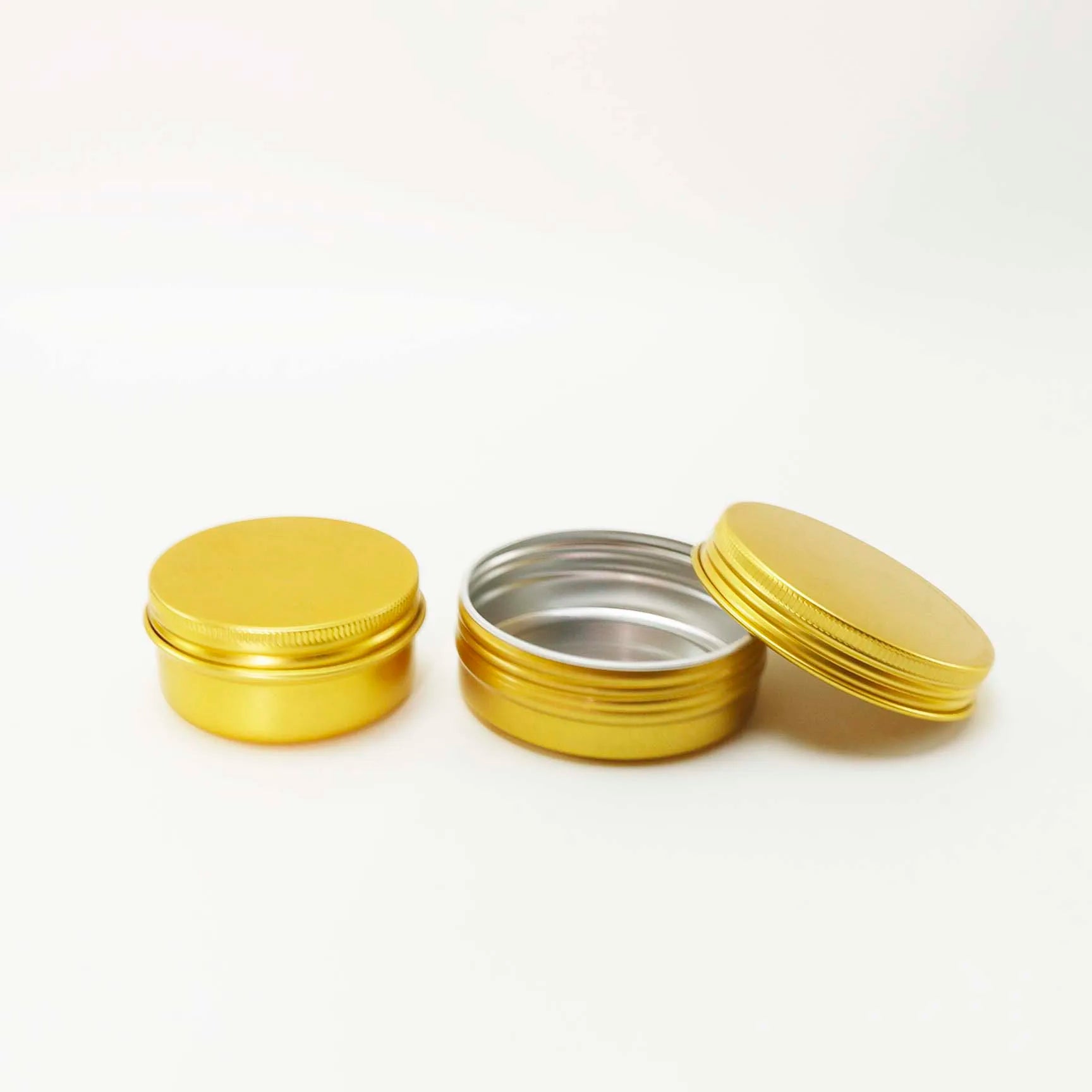 Wholesale Metal Box Can Lip Balm Tins for Candles Cosmetic Container Aluminium Jar - 图片 3