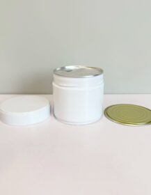 High Quality Hot Selling Custom Food Grade Airtight Round Tins 30g 50g 100g Tea Metal Matcha Powder Tins Container with Lid