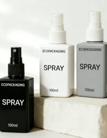100ml Empty Fine Mist Liquid Cosmetic Plastic Toner Spray Bottle for Hair Care Products