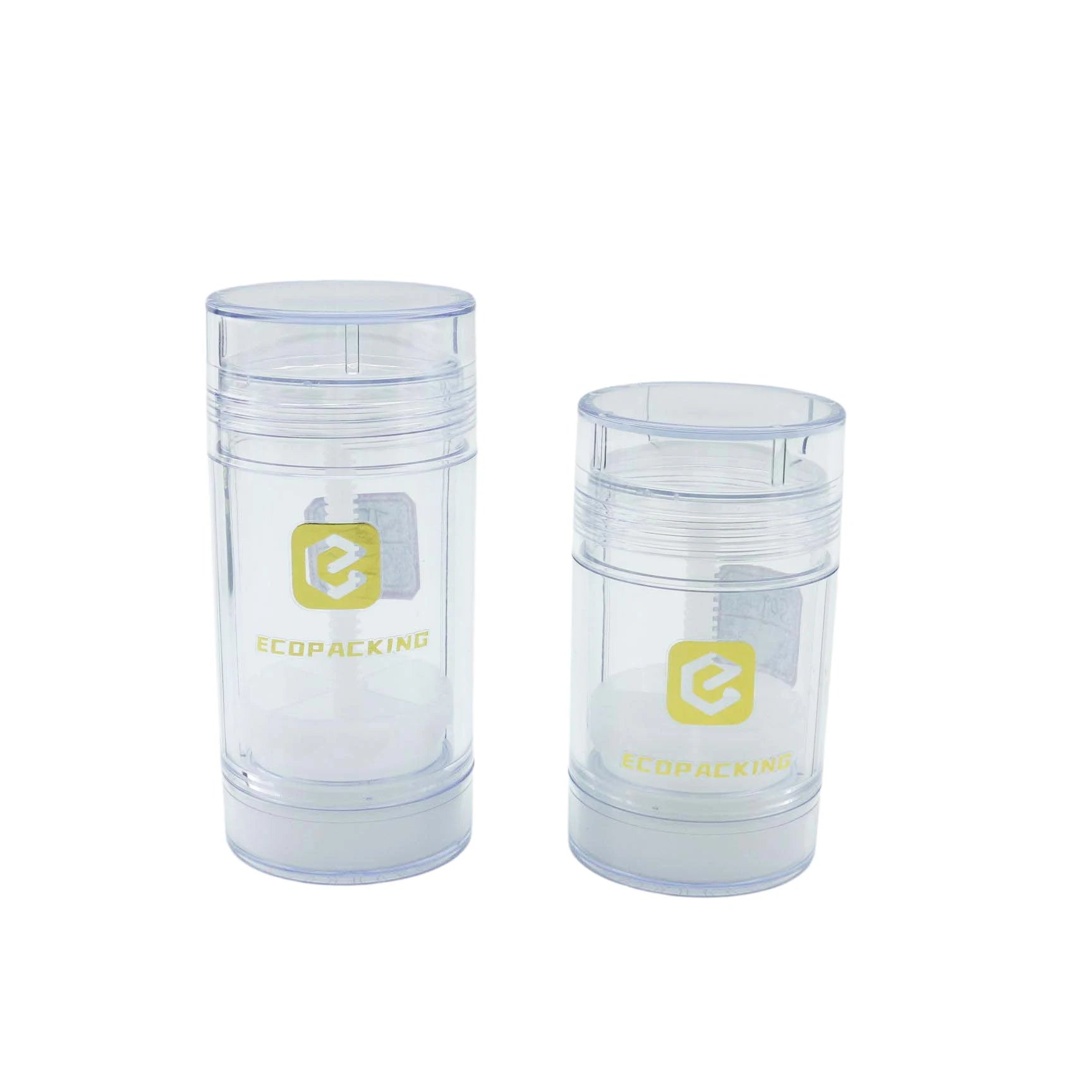 15ml 30ml 50ml 75ml Round AS Plastic Empty Twist up Deodorant Tube Solid Perfume Stick Balm Container - 图片 5