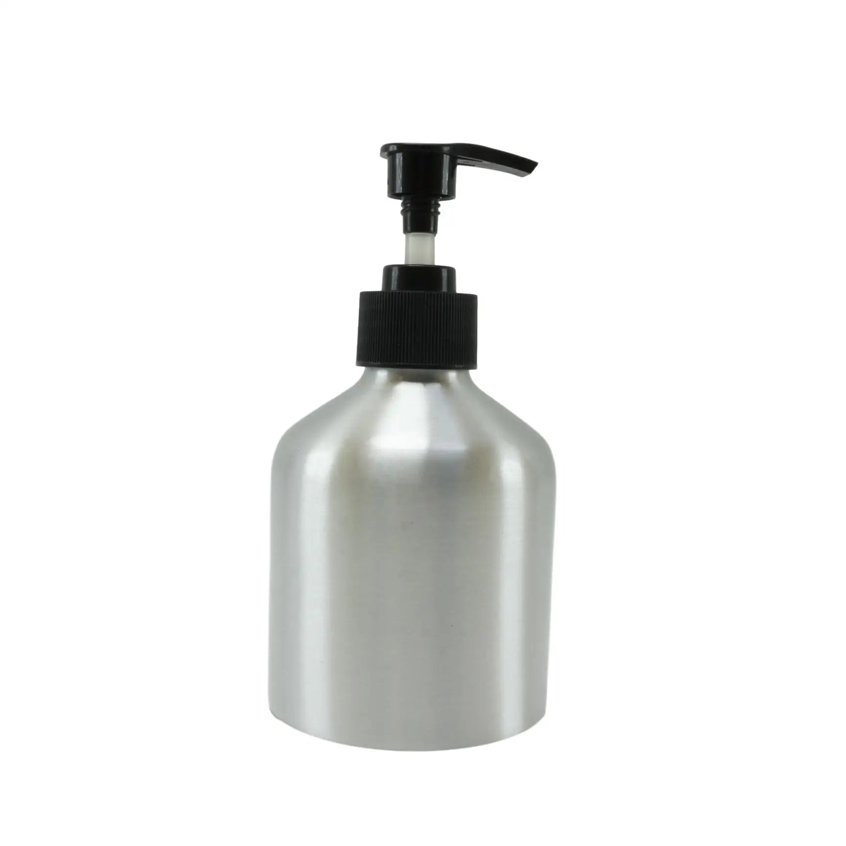 Luxury Matte Metal Cosmetic Shampoo Aluminum Pump Bottle 100ml 150ml 200ml 250ml 300ml 350ml 500ml - 图片 4