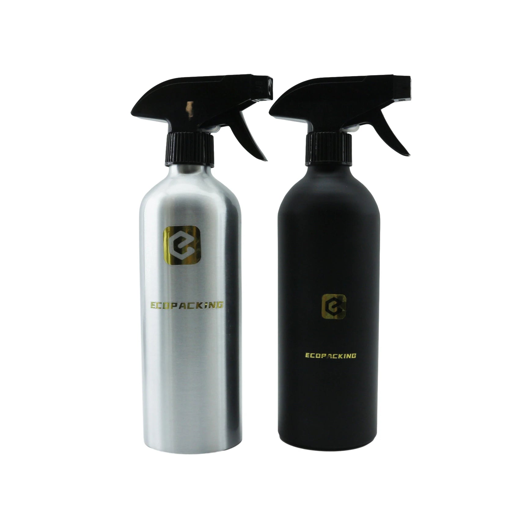 Matte Black OEM Custom Empty Cosmetic Aluminum Spray Bottle with Mist Sprayer 100ml 150ml 200ml 250ml 500ml - 图片 4