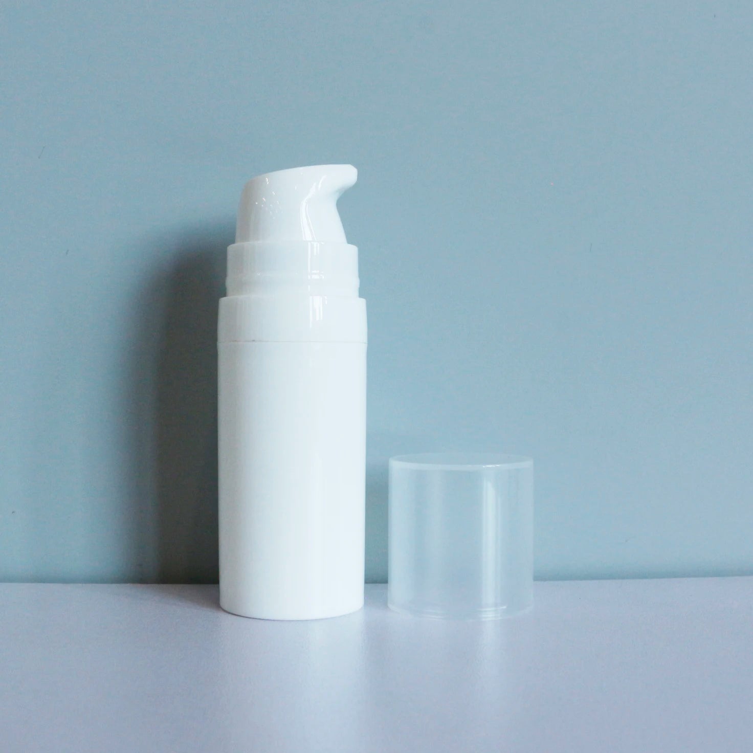 Travel-Size White Cosmetic Lotion Pump Airless Bottle 15ml 30ml 50ml Plastic Bottle for Eye Cream BB Serum Packaging - 图片 4
