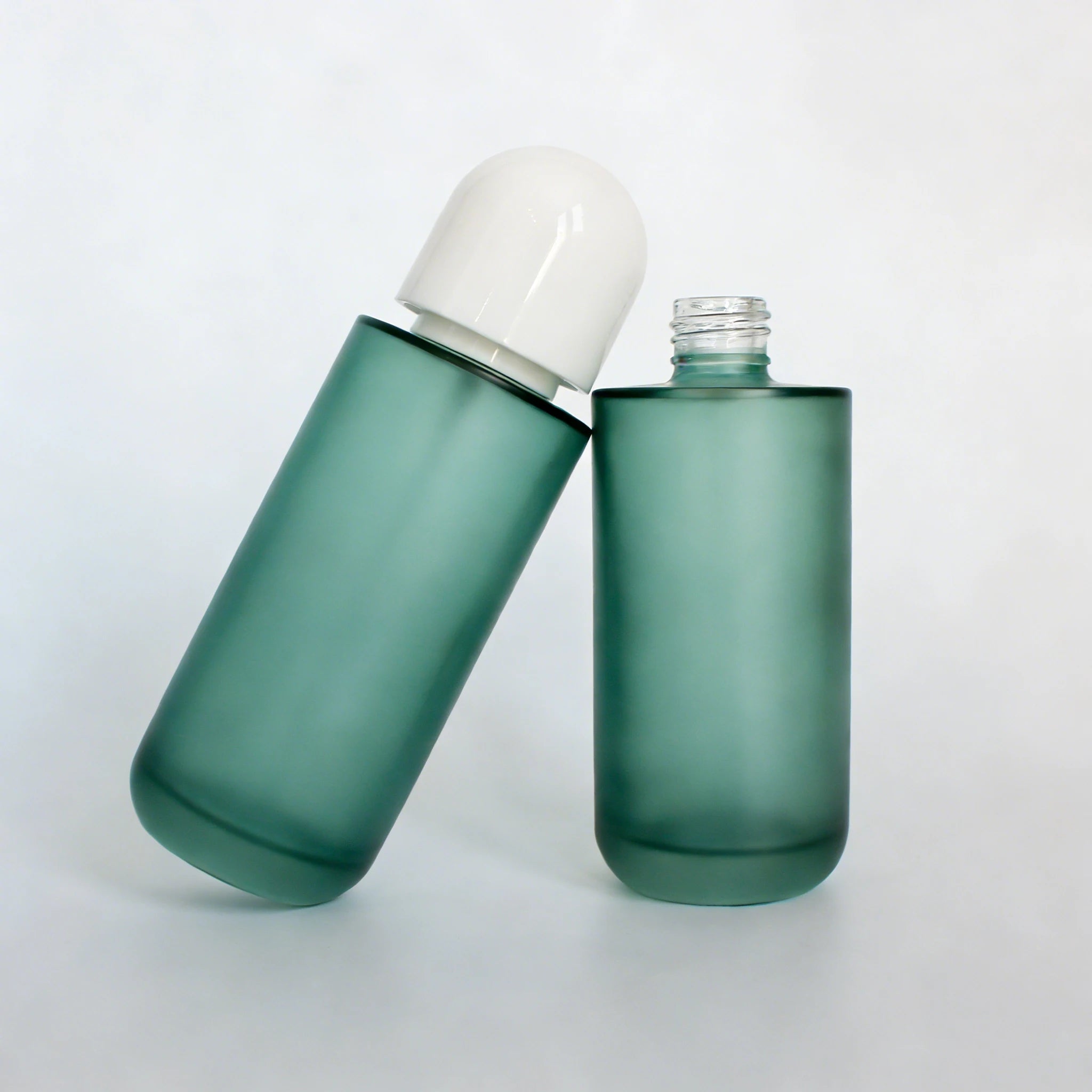 30ml 50ml 100ml Empty Custom Luxury Cosmetic Cream Glass Jar with Lid for Skin Care Body Butter Lip Balm Face Balm - 图片 5