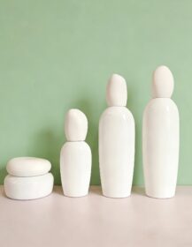 30ml 50ml 100ml 120ml Cosmetic Cream Lotion Luxury Glass Bottle with Pump Cap for Skin Care