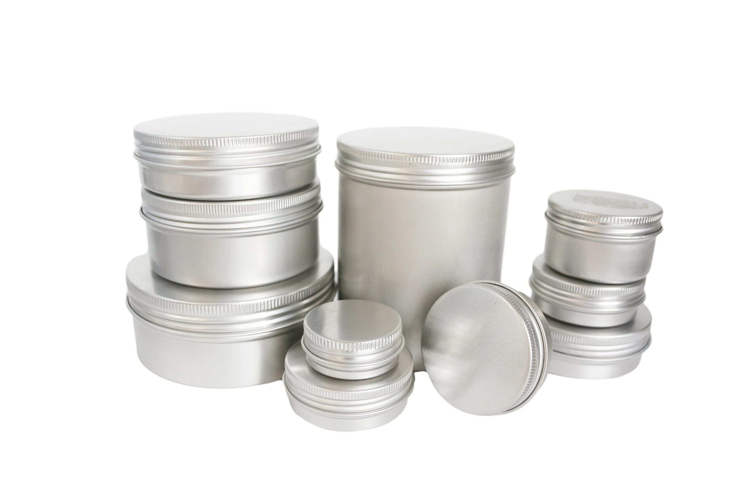 Luxury Small Mini Cosmetic Lip Balm Cream Aluminum Tin Jar 5ml 10ml 15ml 20ml 30ml 50ml 60ml Samples Screw Lid for Lipstick - 图片 7