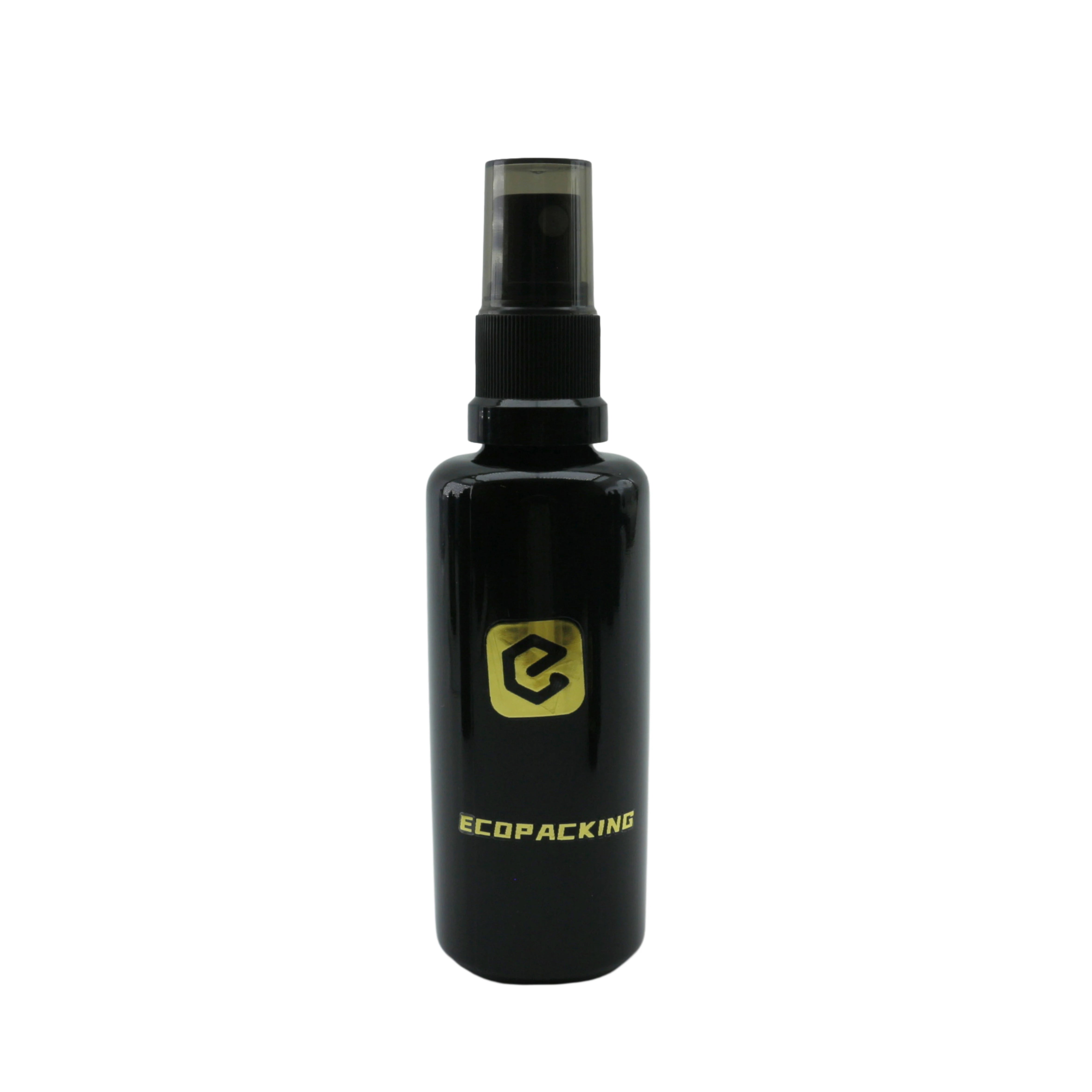 Empty Uv Black Glass Spray Bottle 5ml 10ml 15ml 20ml 30ml 50ml 100ml 200ml for Hair Oil Packaging - 图片 6