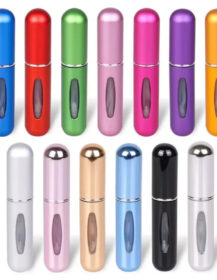 PERFUME Mini 5ml Bottom Refillable Perfume Atomizer Bottle Empty Pocket Travel Perfume Spray Bottles