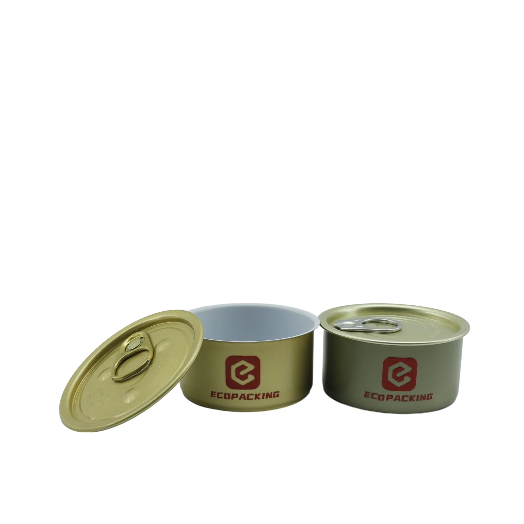 30g 50g 60g 100g 250g 100ml 100g in Stock Empty Caviar Tins Canned Tuna Metal Tin Can - 图片 2