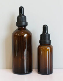 Empty 5ml 10ml 15ml 30ml 50ml 100ml Brown Amber Serum Essential Oil 2 oz Glass Bottle with Dropper