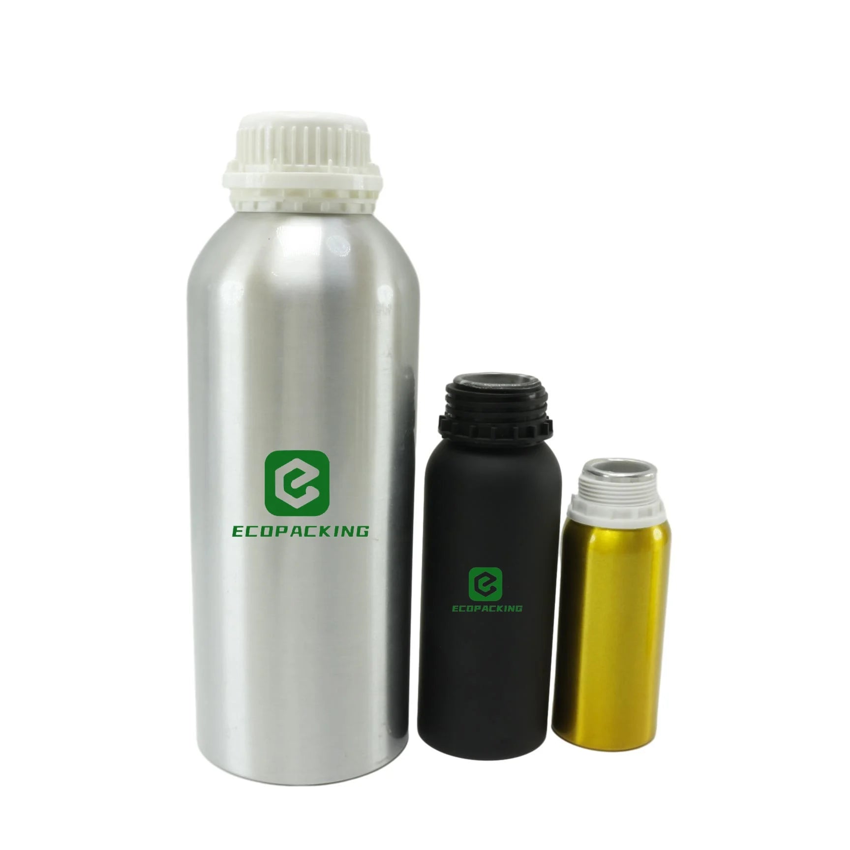 Aluminum Fragrance Oil Bottles Aroma Essential Oil Aluminum Bottles 50ml 100ml 150ml 200ml 250ml 300ml 500ml 1000ml 1L 1200ml - 图片 3