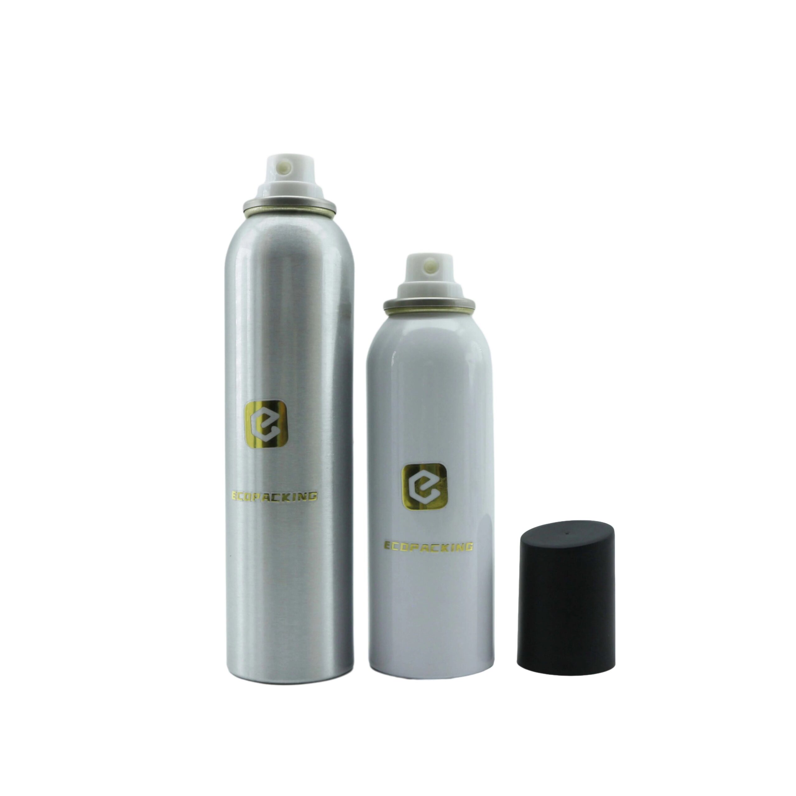 100ml 200ml Custom Empty Aerosol Aluminum Bottle with Mist Spray Cap for Deodorant Hair Spray & Air Freshener (Custom Color) - 图片 2
