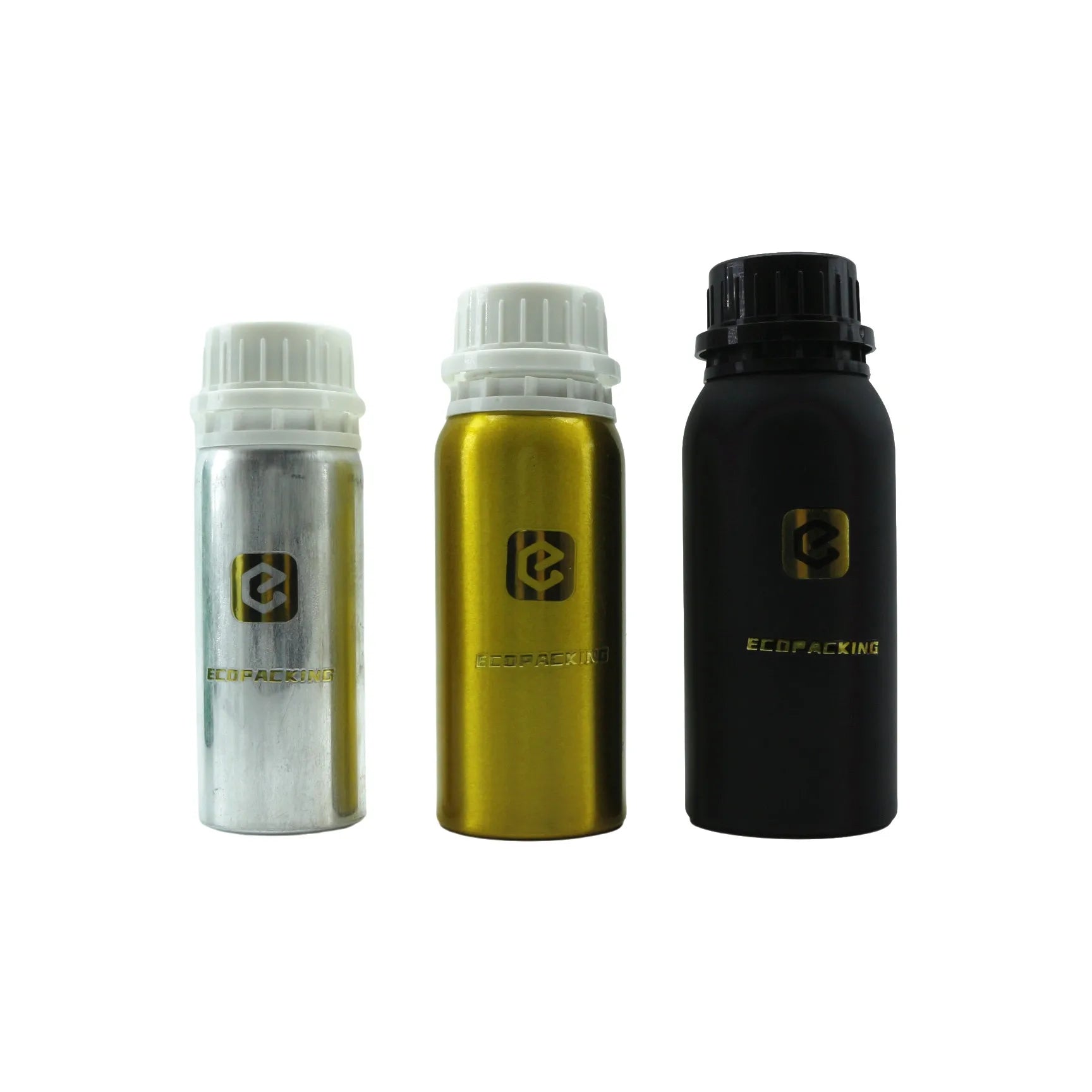 Empty Custom Color 100ml 250ml 500ml 1000ml Aluminum Bottle With Tamper Evident Screw Cap