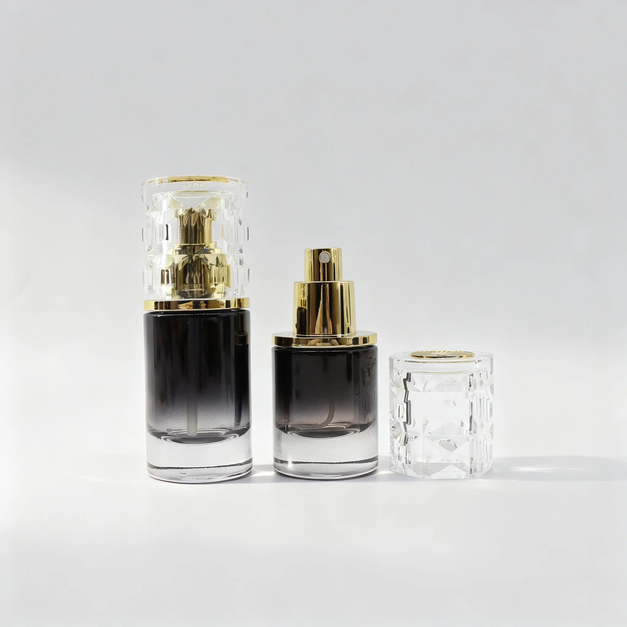 Wholesale New Products 30ml 50ml 100ml 120ml Thick Glass Custom Spray Bottles for Cosmetic Container - 图片 5