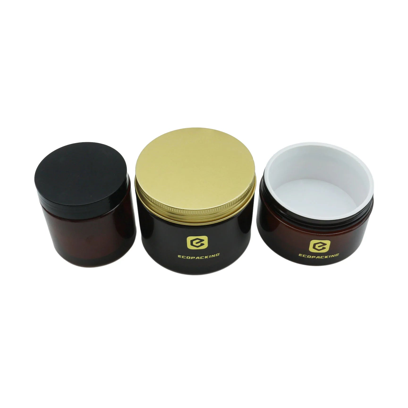 Luxury Cream Jar Plastic 30g 50g 100g 200g Double Wall Cosmetic Face Cream Empty Jars - 图片 4
