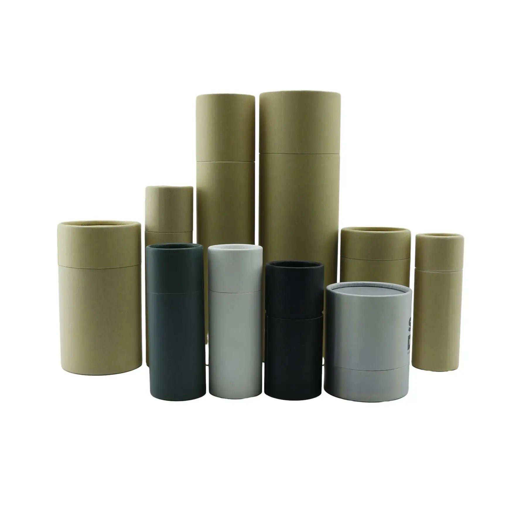 Wholesale Custom Kraft Paper Round Paper Tube Packaging Cylinder Cardboard Tube