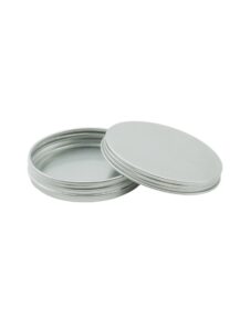 5ml 10ml 25ml 60ml Colorful Food Grade Round Aluminum Metal Tin Box with Lid Metal Spice Tin Mini Metal Round Tin